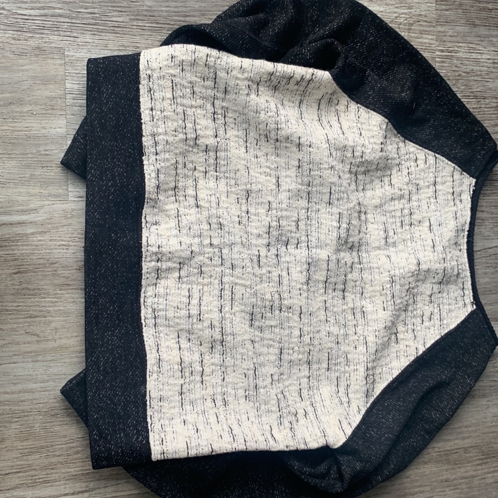 Dolan Mixed Material Sweater - image 7